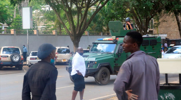 Police presence upscaled in key buildings across Nairobi after Kampala attack