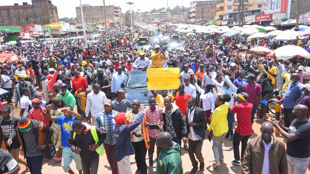 Ruto takes his 2022 campaigns to Nyamira