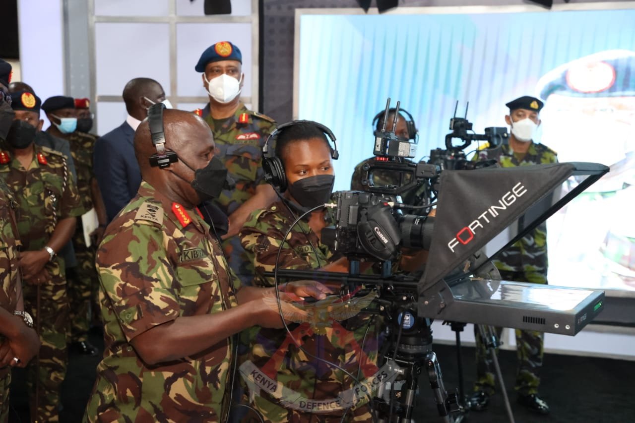 KDF opens new Strategic Communications Office complete with TV, Radio studios