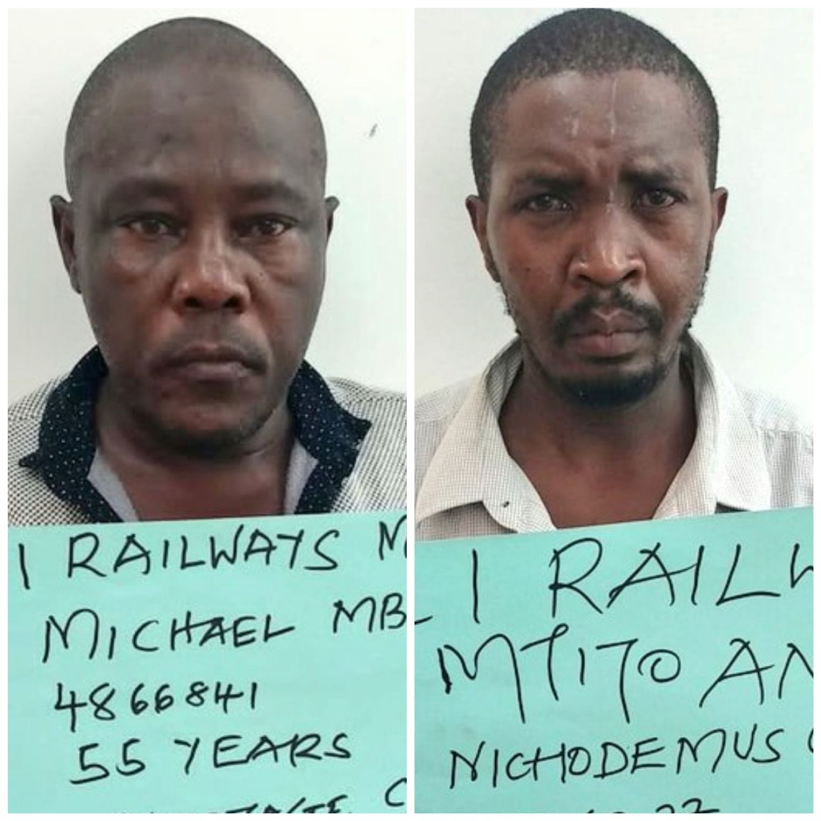 2 arrested in Mtito Andei for vandalising SGR line