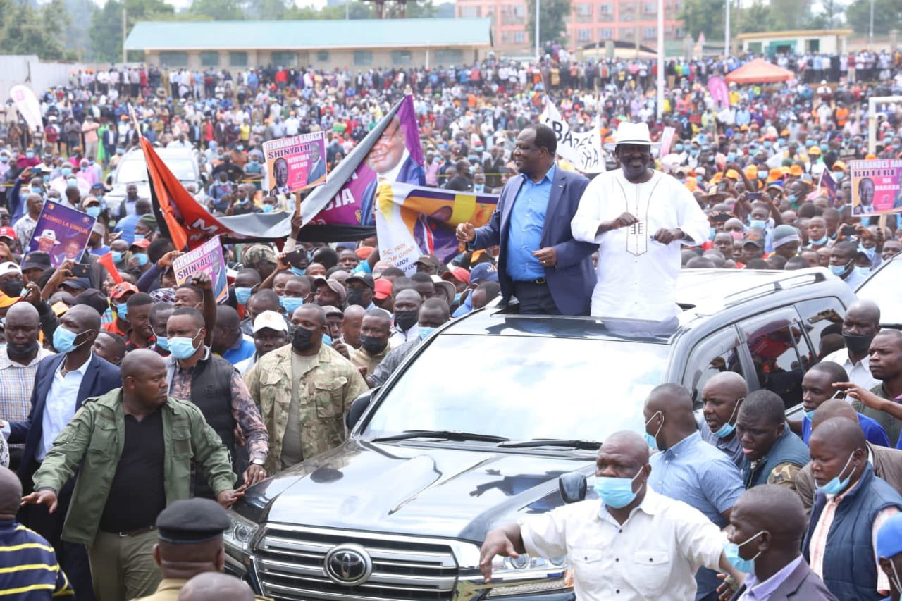 Governor Oparanya intensifies Azimio campaign in Kakamega