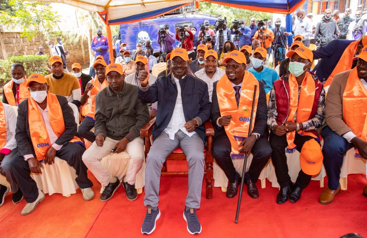 Raila says Azimio la Umoja convention will be an icing to handshake with Uhuru