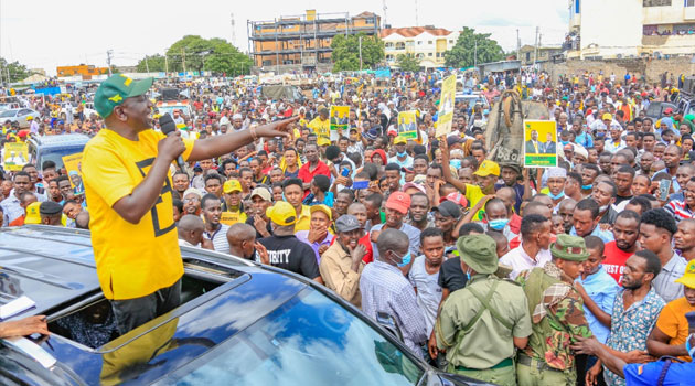 Architects of parties’ law amendments want a puppet President: Ruto
