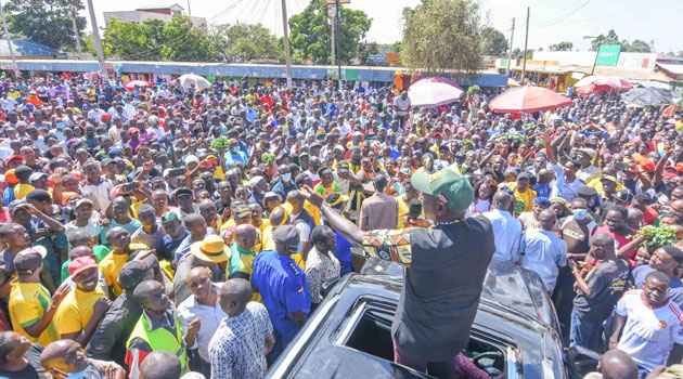 DP Ruto to address 40 rallies in Rift Valley and Western this week