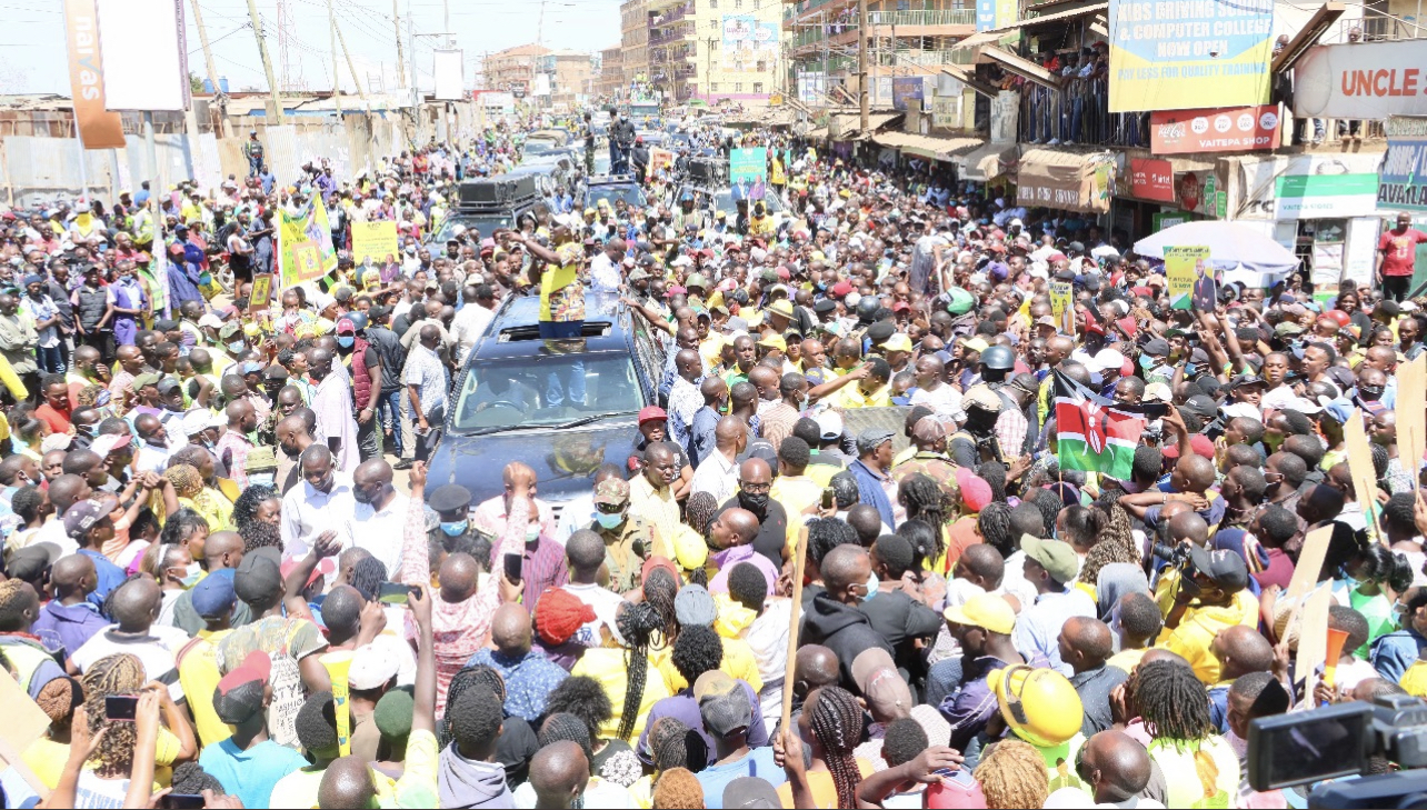 “Heri mama wa kiosk kuliko Raila,” Ruto says