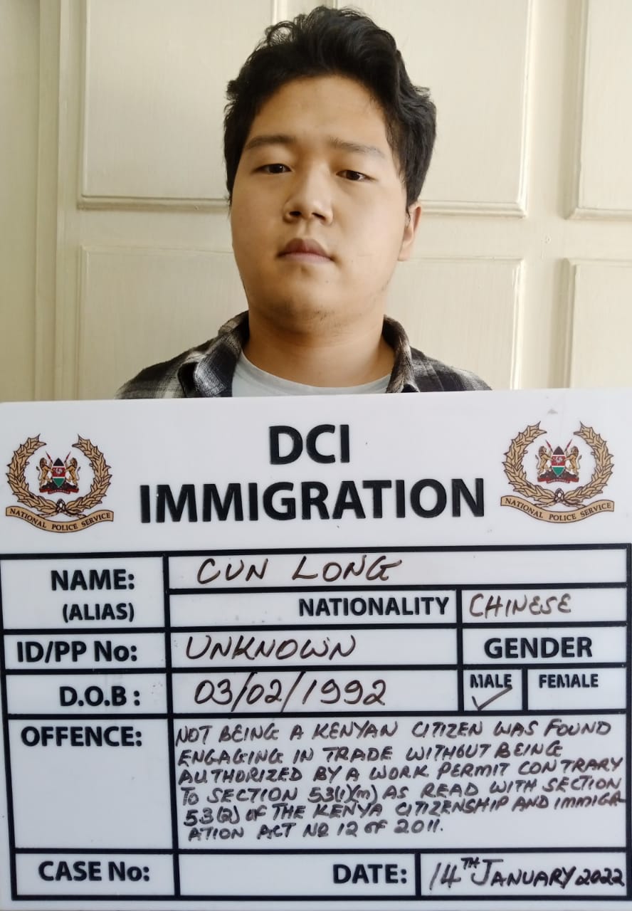 Six Chinese nationals arrested for not having work permits