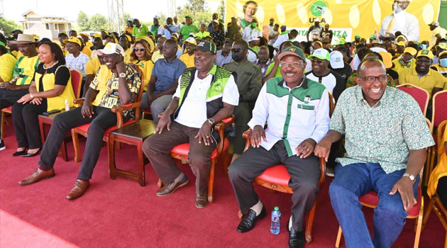 Kenya Kwanza loyalists urge voters in Kirinyaga to reject ‘Project Raila’