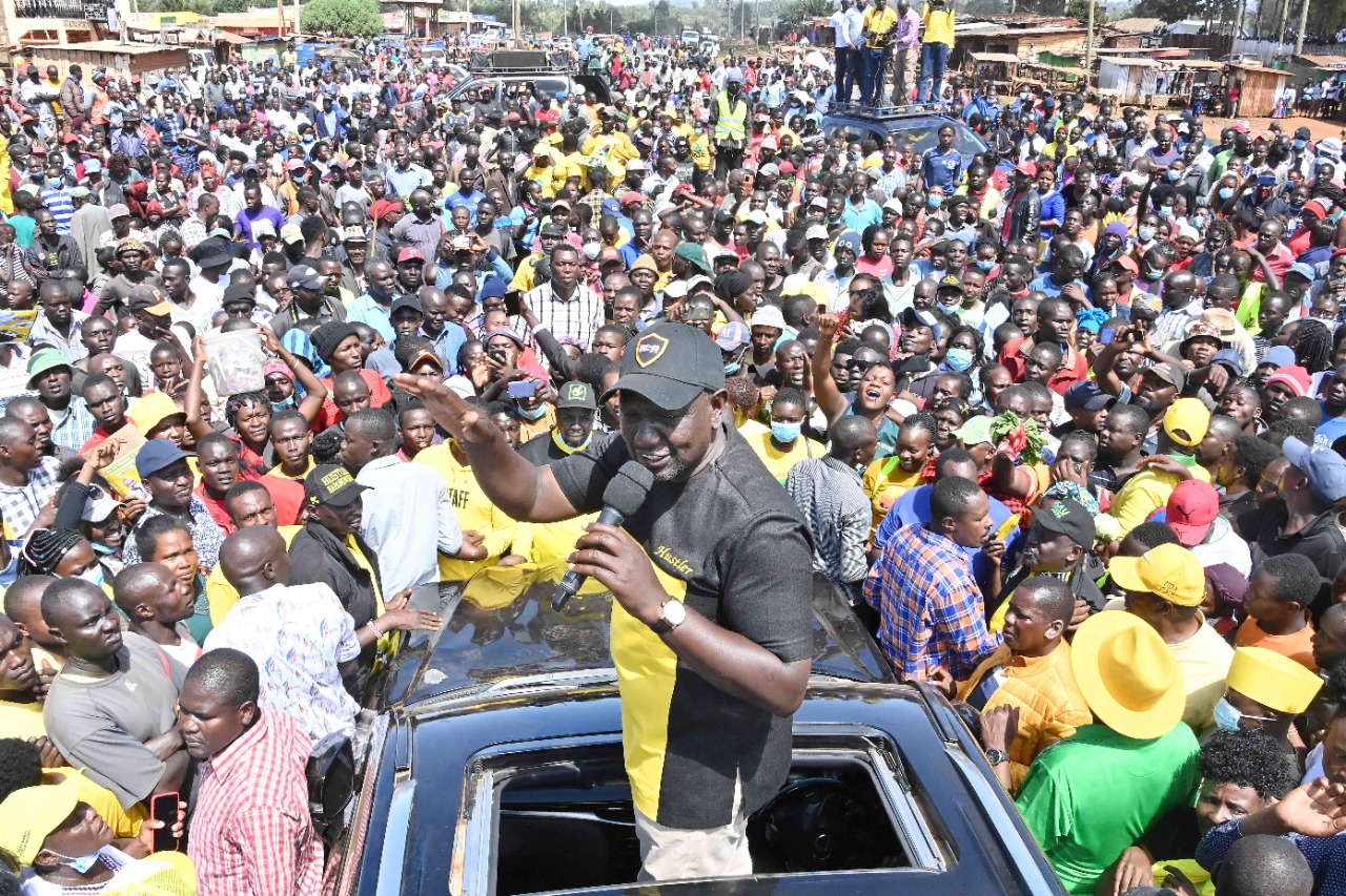 Ruto tells Kenyans to choose wisely, warns against imposed leaders
