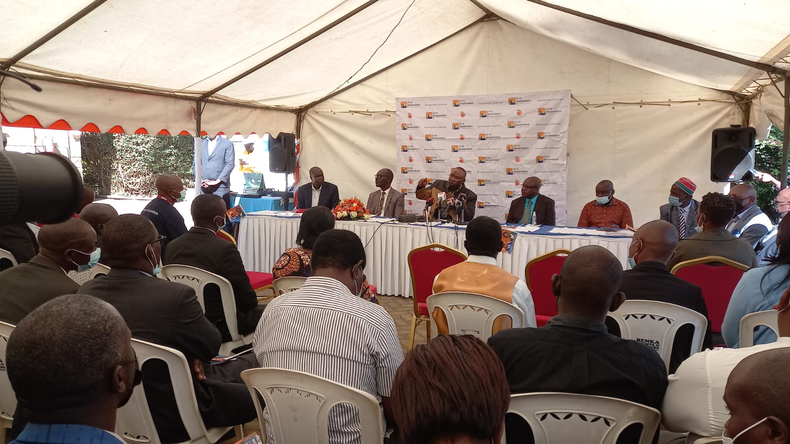 Preach peace and tolerance! Wanyonyi urges clergy as he campaigns for Governor’s seat
