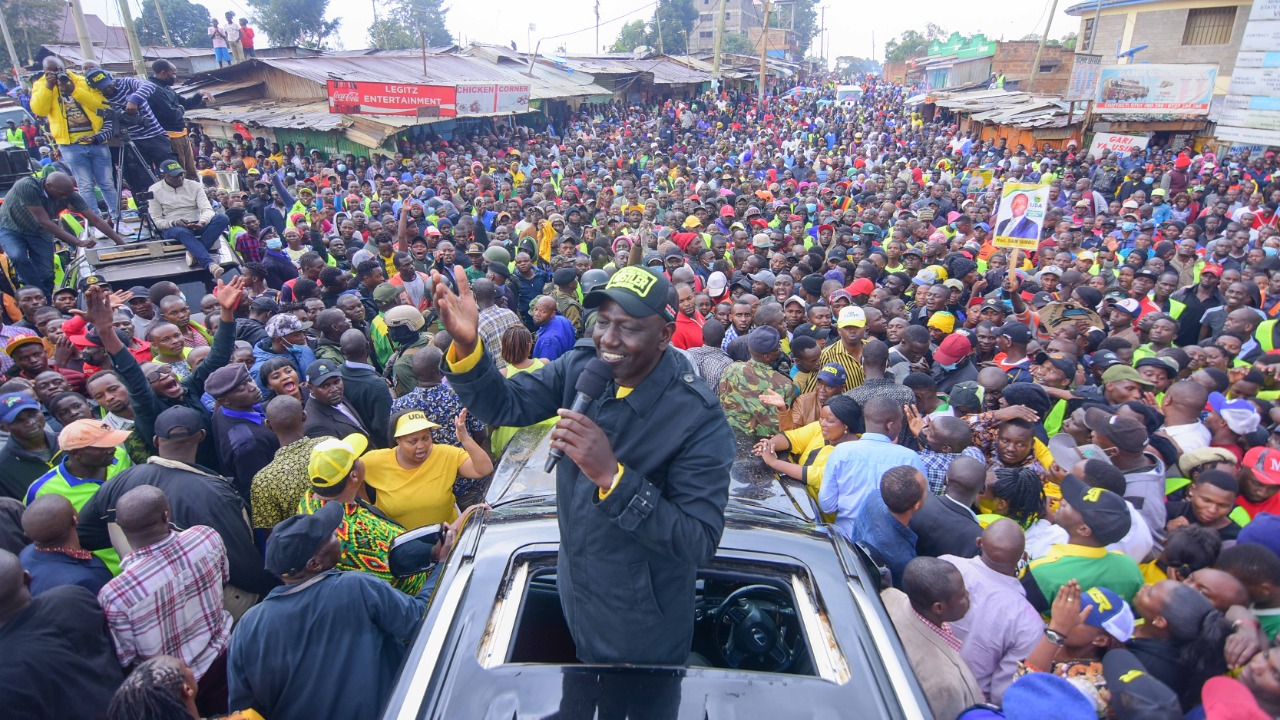 Ruto to the youth: To vote in August, you must register with IEBC