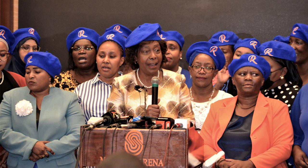 ‘Jeshi la Baba ni akina mama,’ Azimio Women’s movement behind Raila launched