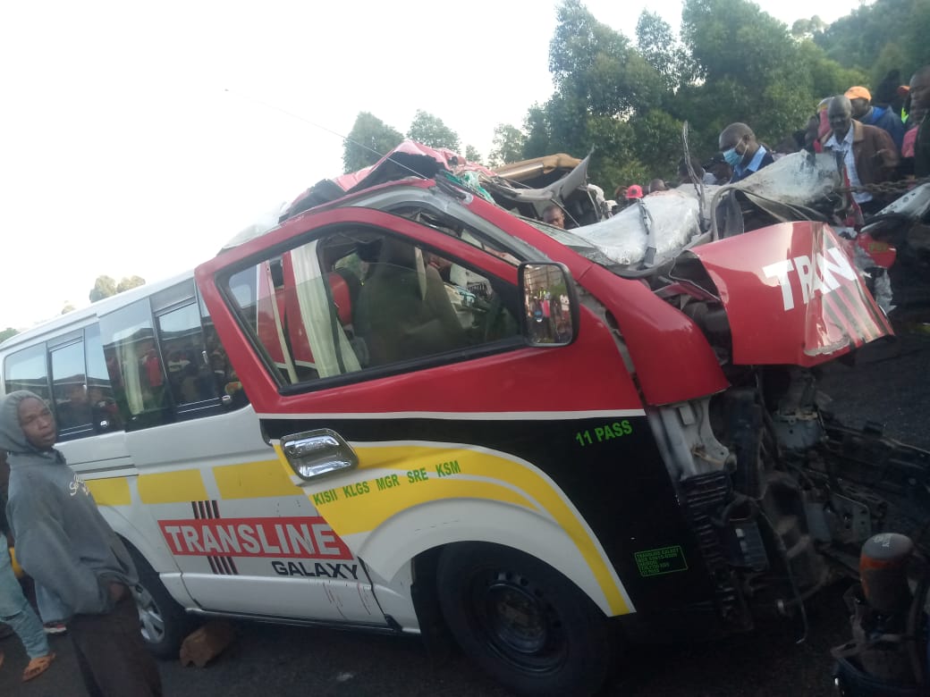 Five people killed in dawn accident along Kisii-Nyamira highway