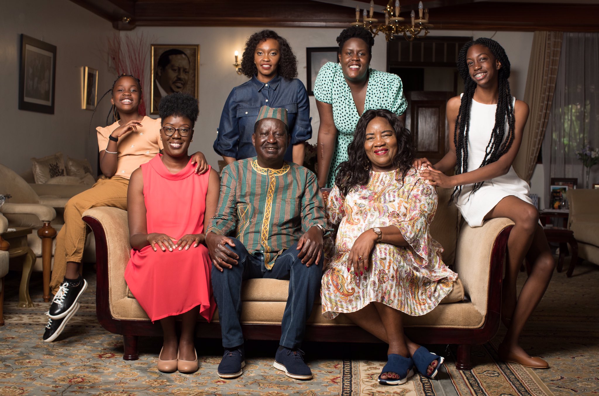 Raila’s Valentines message to ‘ladies in my life’