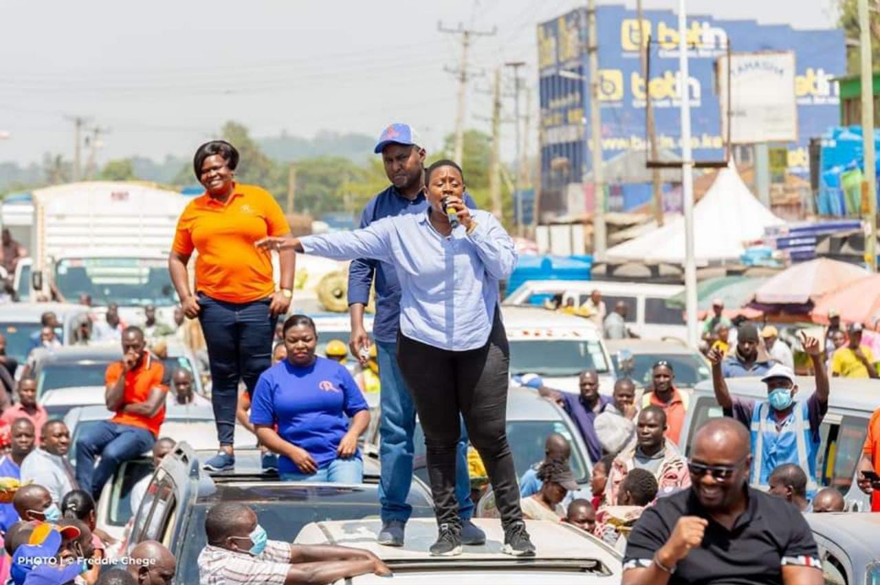 Sabina Chege under fire over vote-rigging remarks in Western