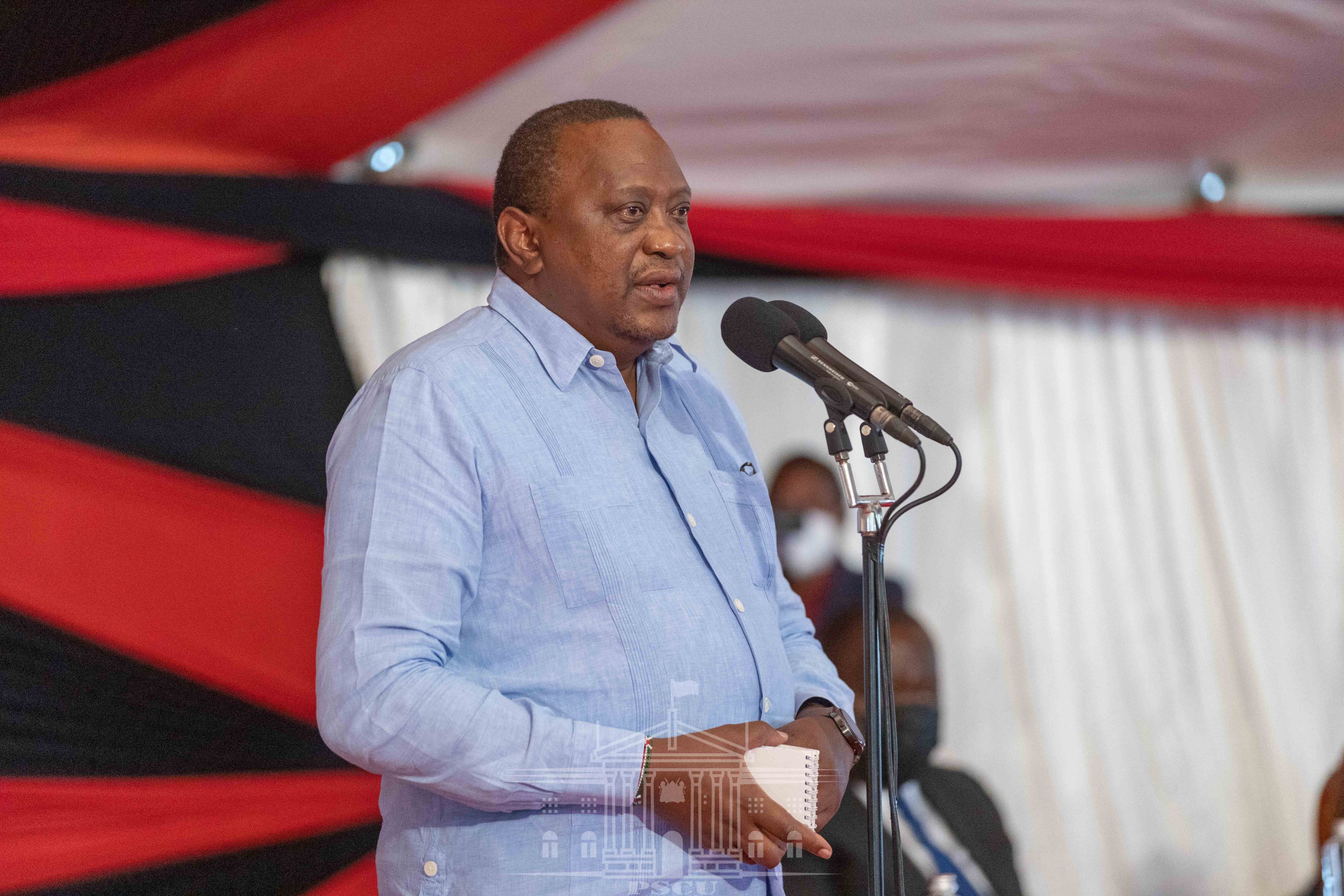 Kandara MP Alice Wahome welcomes President Kenyatta to Murang’a