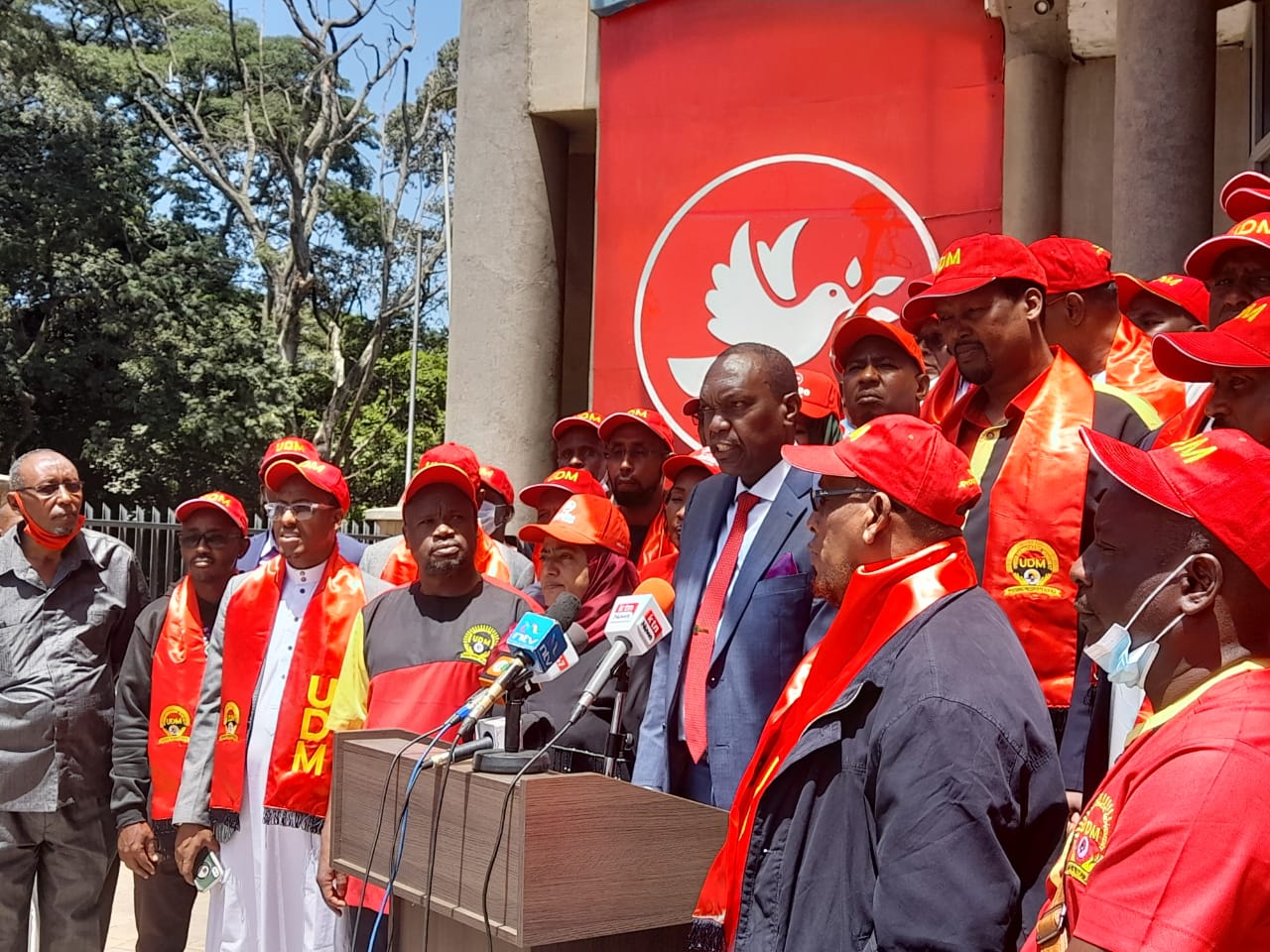 Jubilee Party signs cooperation agreement with UDM