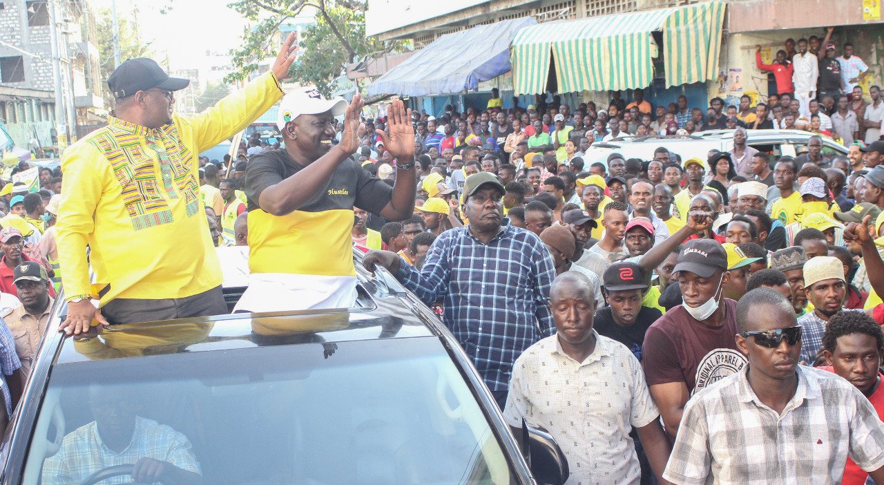 Kenya Kwanza Leaders vow to relocate operations at port of Mombasa from Naivasha