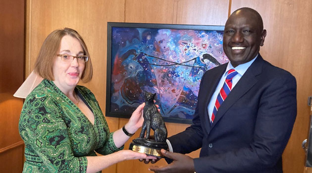 PICTURES: Ruto meets US Assistant Secretary of State for Africa at the State Department