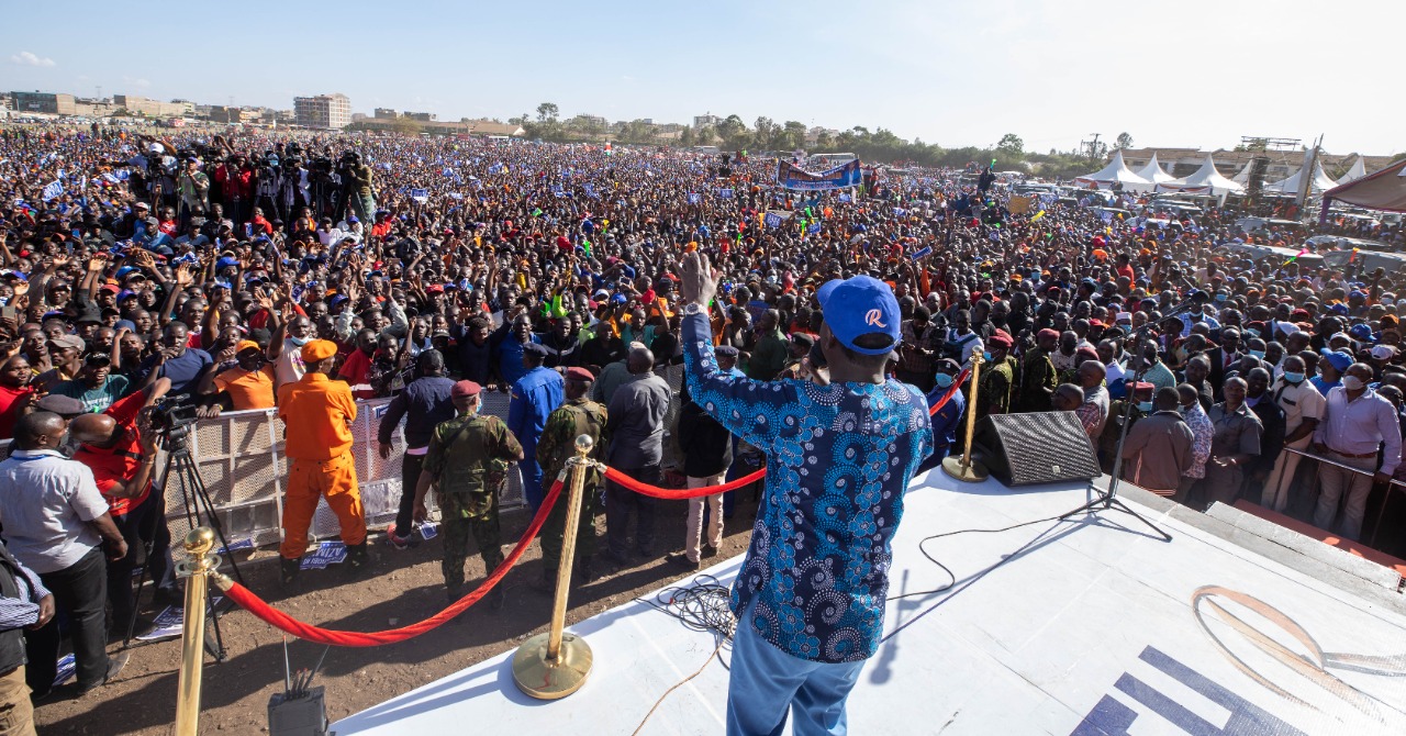 Raila departs for the UK after Azimio coronation