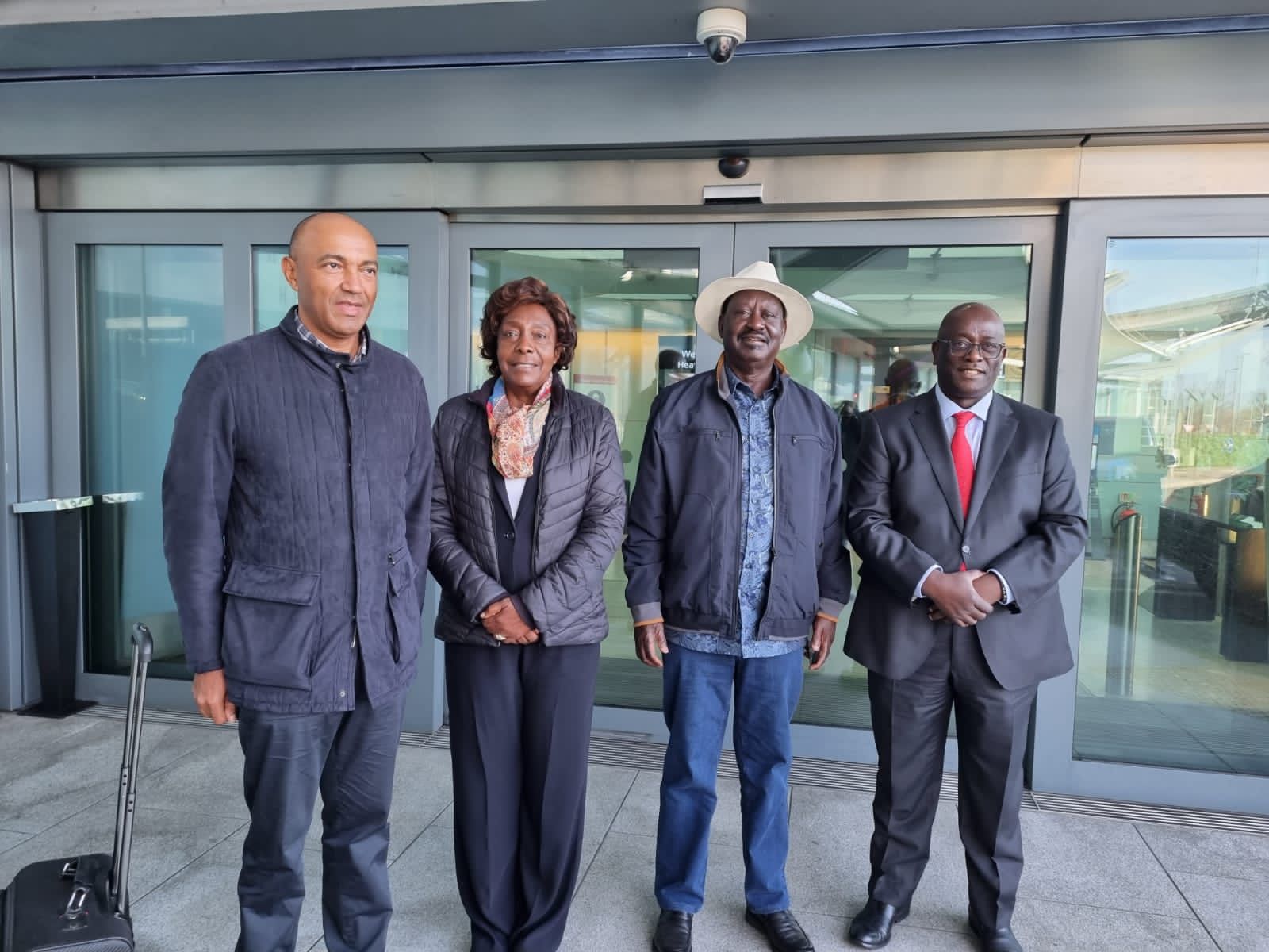 Raila arrives in the UK for week-long tour