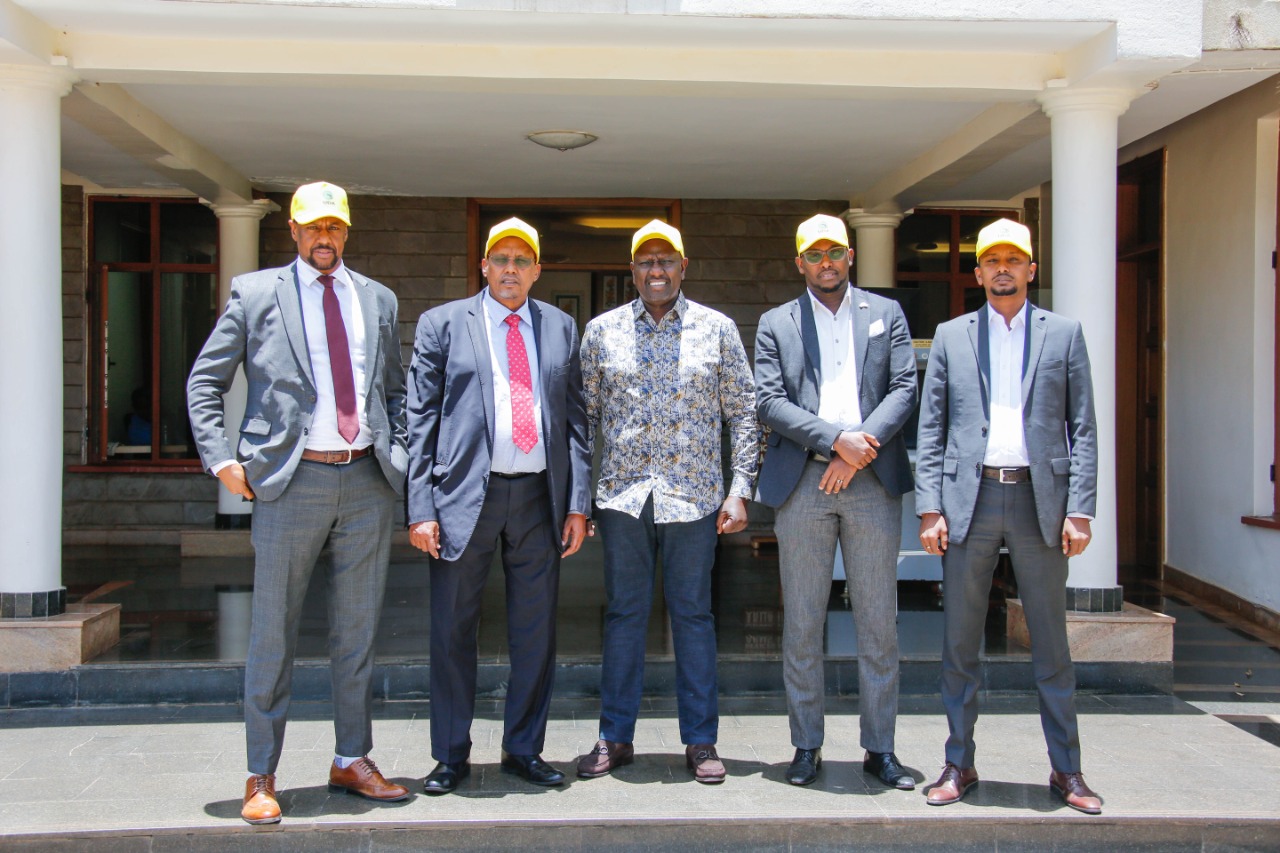 Ruto jets back into the country, receives aspirants from Wajir