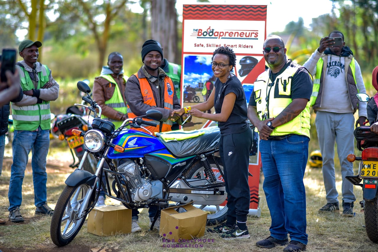 Bob Collymore Foundation partners with Bodapreneurs to offer free training to riders