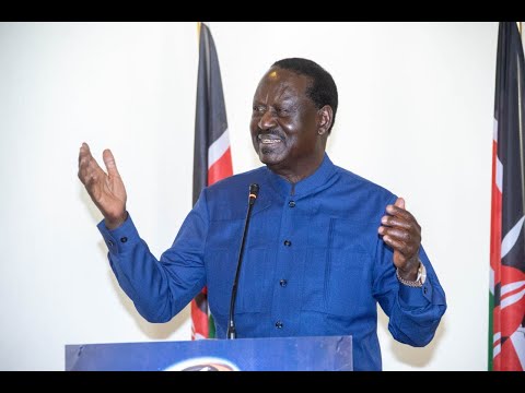 Raila’s tribute during the State Funeral Service for the Late President Mwai Kibaki