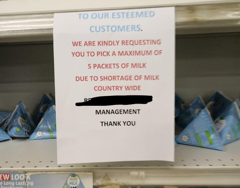 Milk shortage due to drought, high animal feed levies – Dairy Farmers Federation