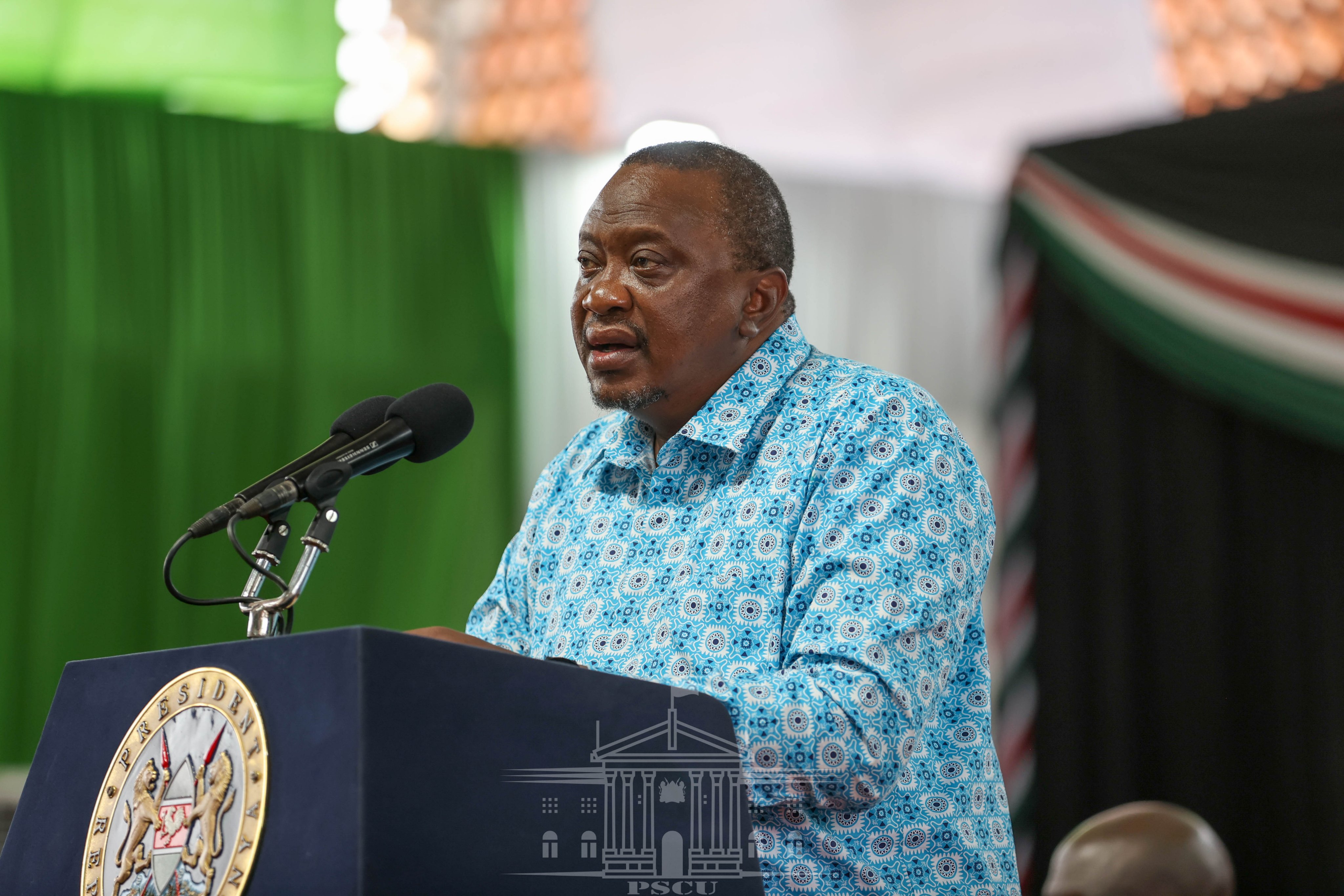 President Kenyatta makes final plea for Kenyans to vote in Raila