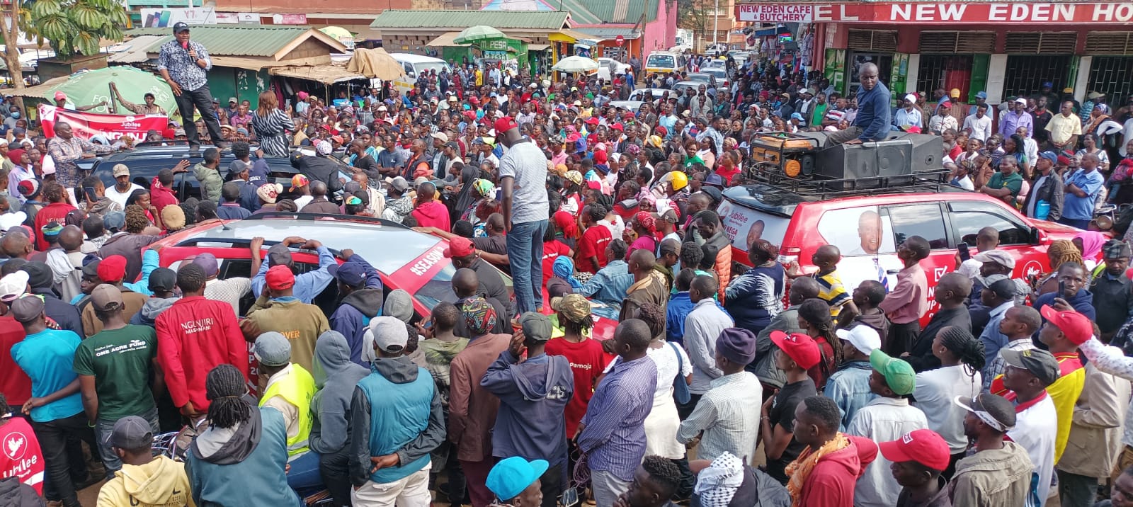 Celebrations in Nyeri, Kirinyaga after Karua named Raila deputy