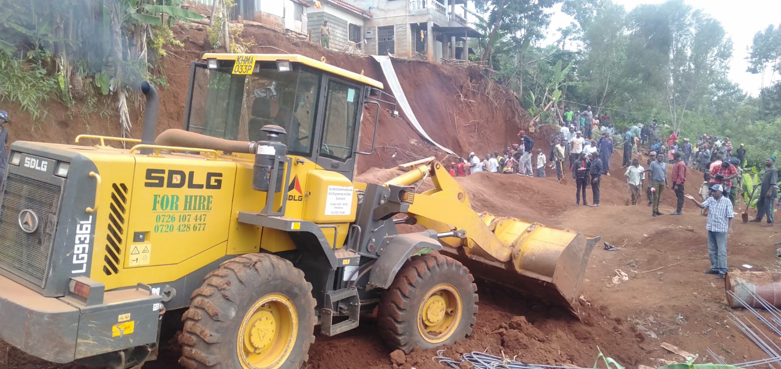 3 People Killed after trench collapsed on them in Nyeri