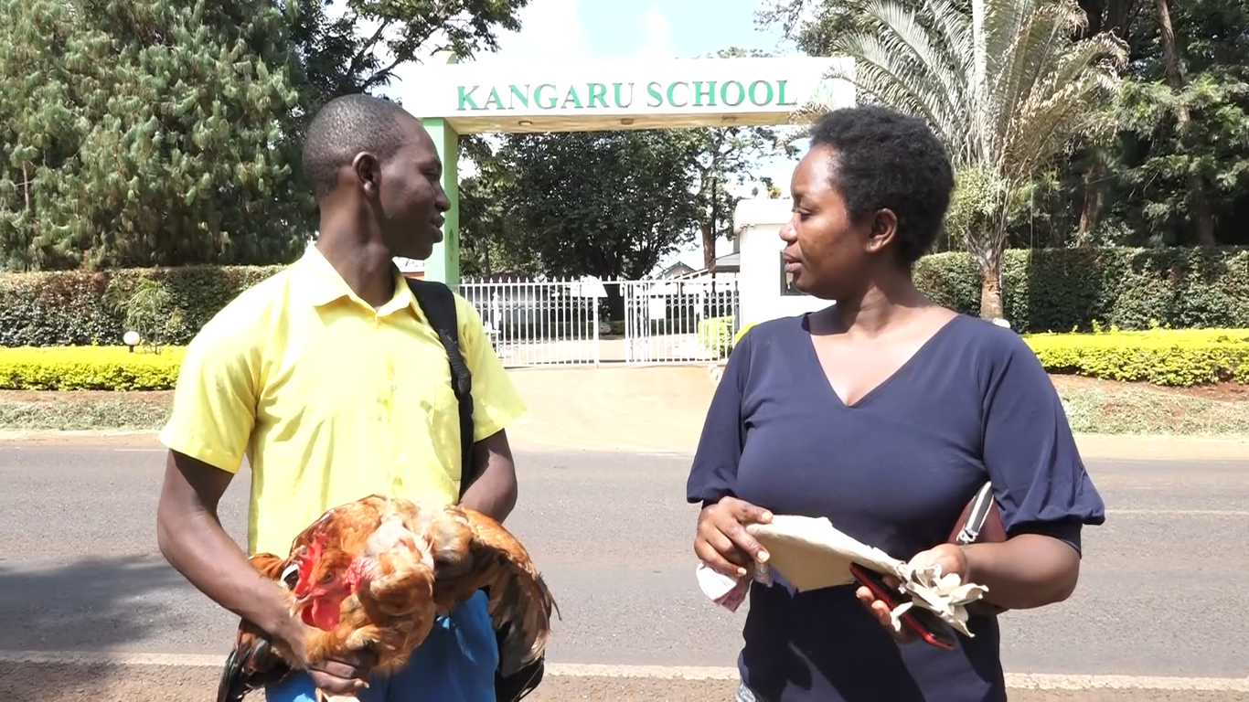 Form 1 pupil who reported to school with a cockerel for lack of fees finally admitted