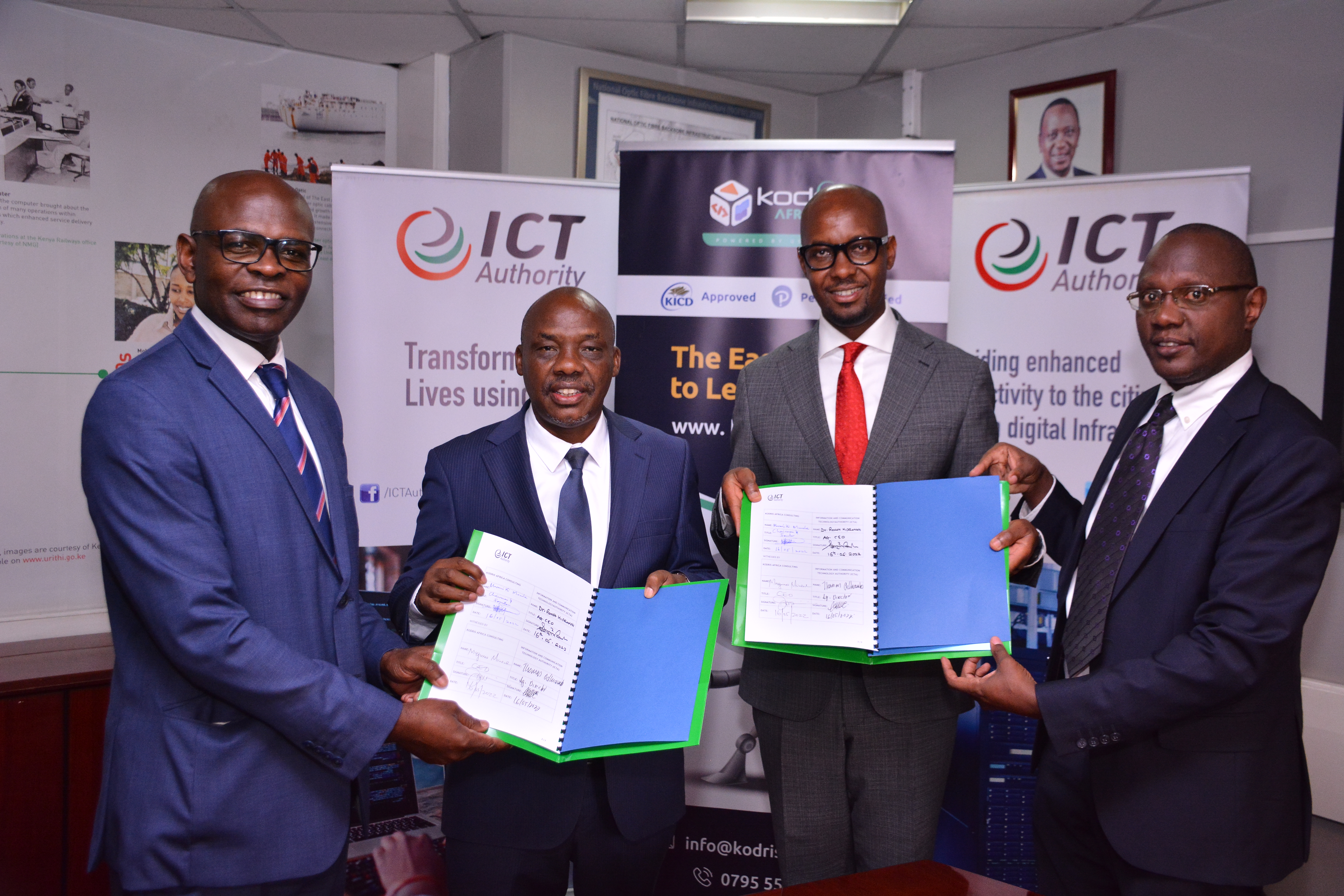 ICT Authority signs deal with Kodris Africa on coding content in 150 schools