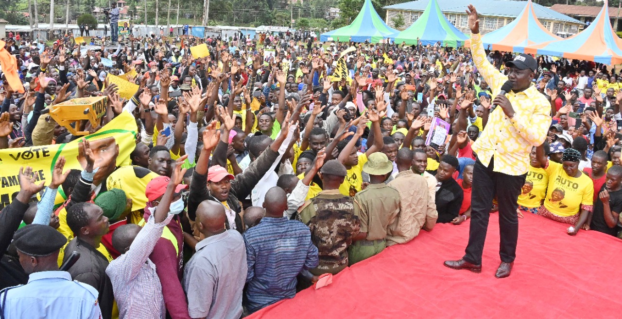 Ruto to Azimio: Don’t force leaders on Kenyans, they have a right to choose
