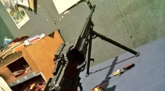 Govt recovers machine gun seized by Laikipia bandits in October 2021