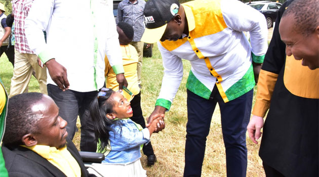 Ruto promises persons with disabilities space on the decision-making table