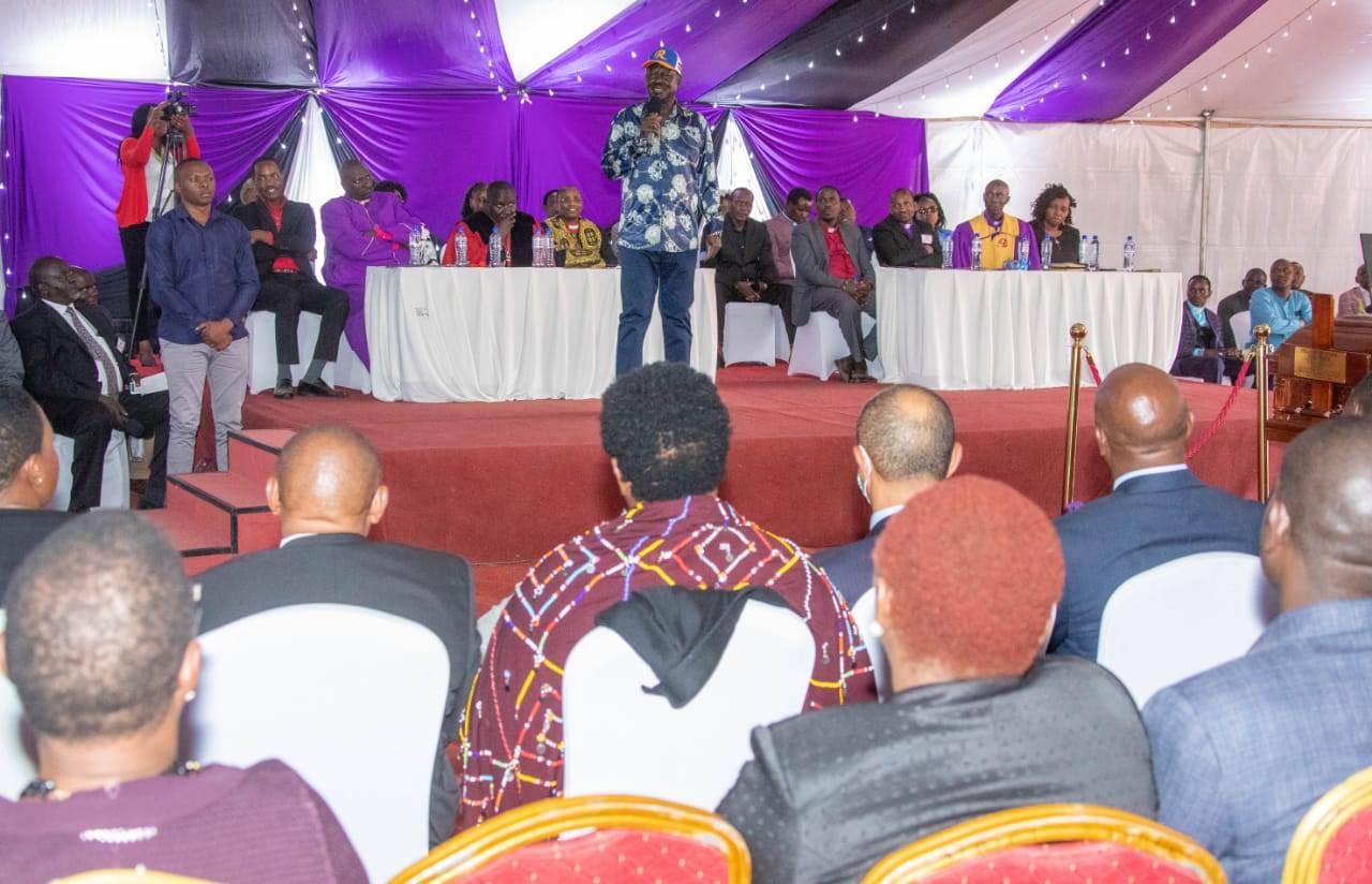 Raila proposes formation of Highway Patrol Authority to enforce traffic compliance