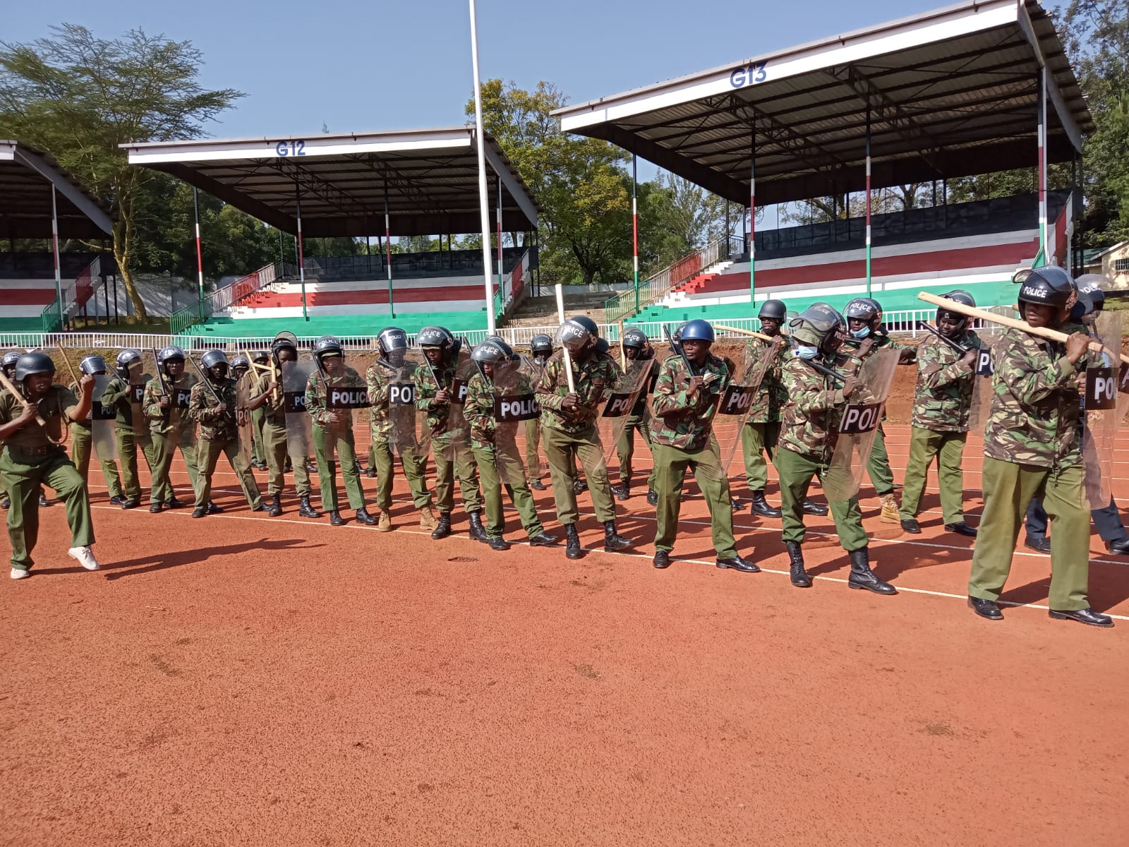 Police in Kisii train on safety during campaigns, Riot preparedness after Karua Rally chaos