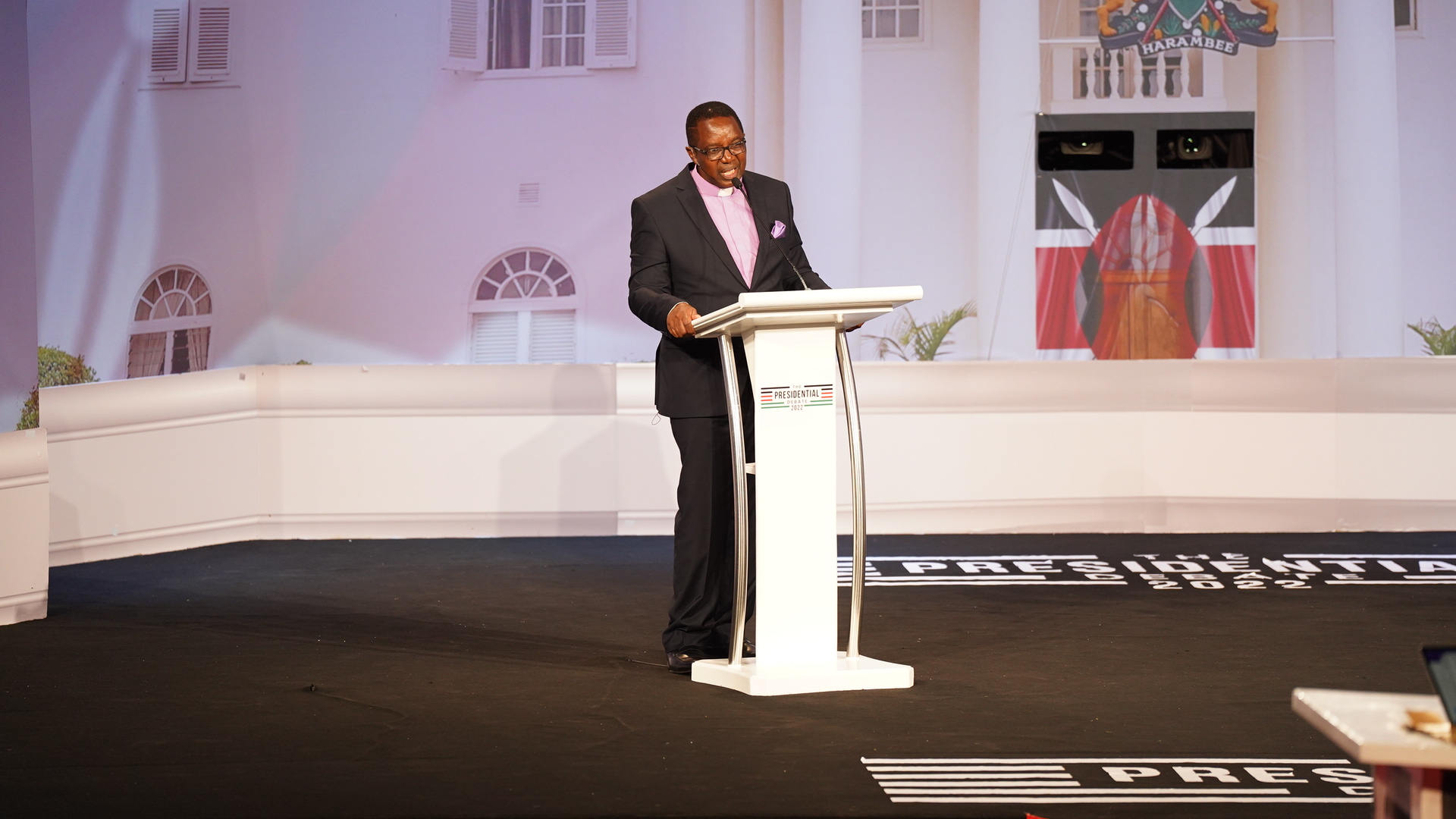 Mwaure debates alone after Wajackoyah stormed out