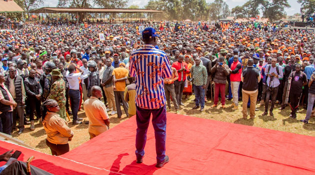 Azimio readies for defiance rally in Kibra amid calls for restraint