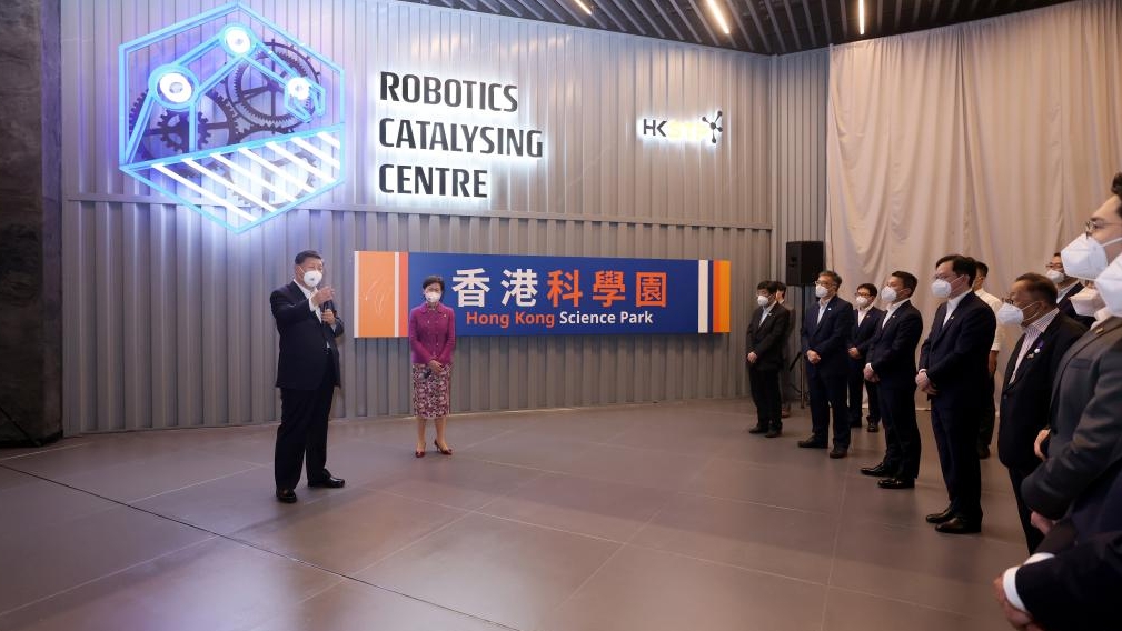 President Xi Jinping hails Hong Kong’s innovation, technology development