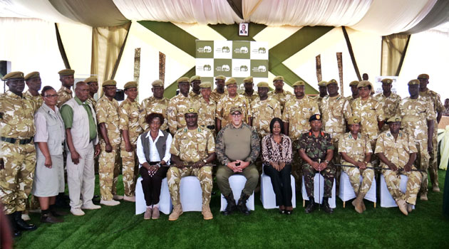 Kenya marks World Rangers Day at KWS training base in Manyani, Voi