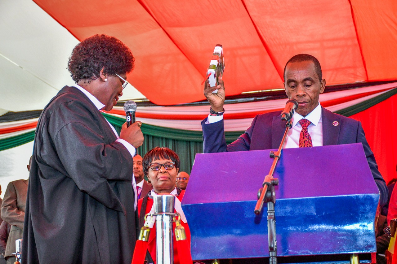 Kiambu’s new Governor Kimani Wamatangi