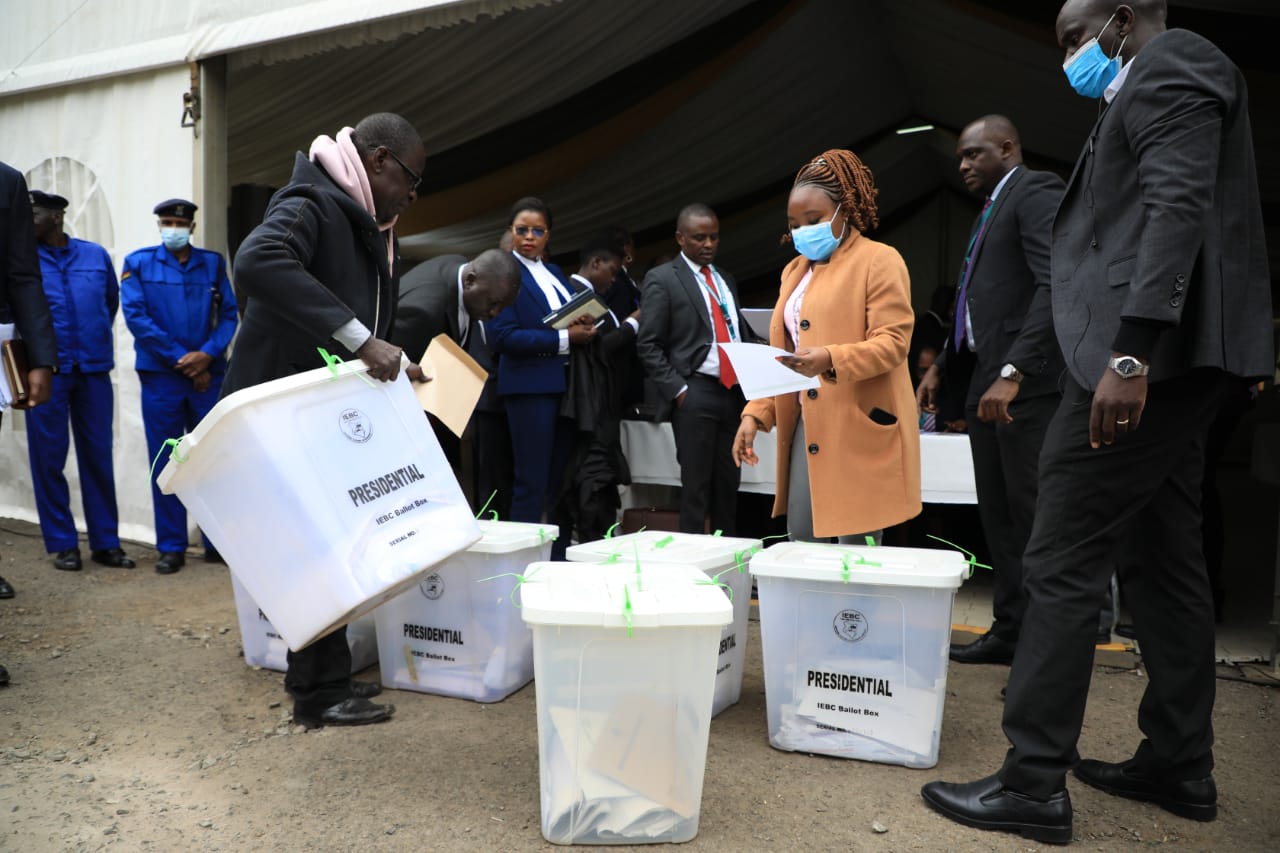 Vote recount complete, report due in Supreme Court