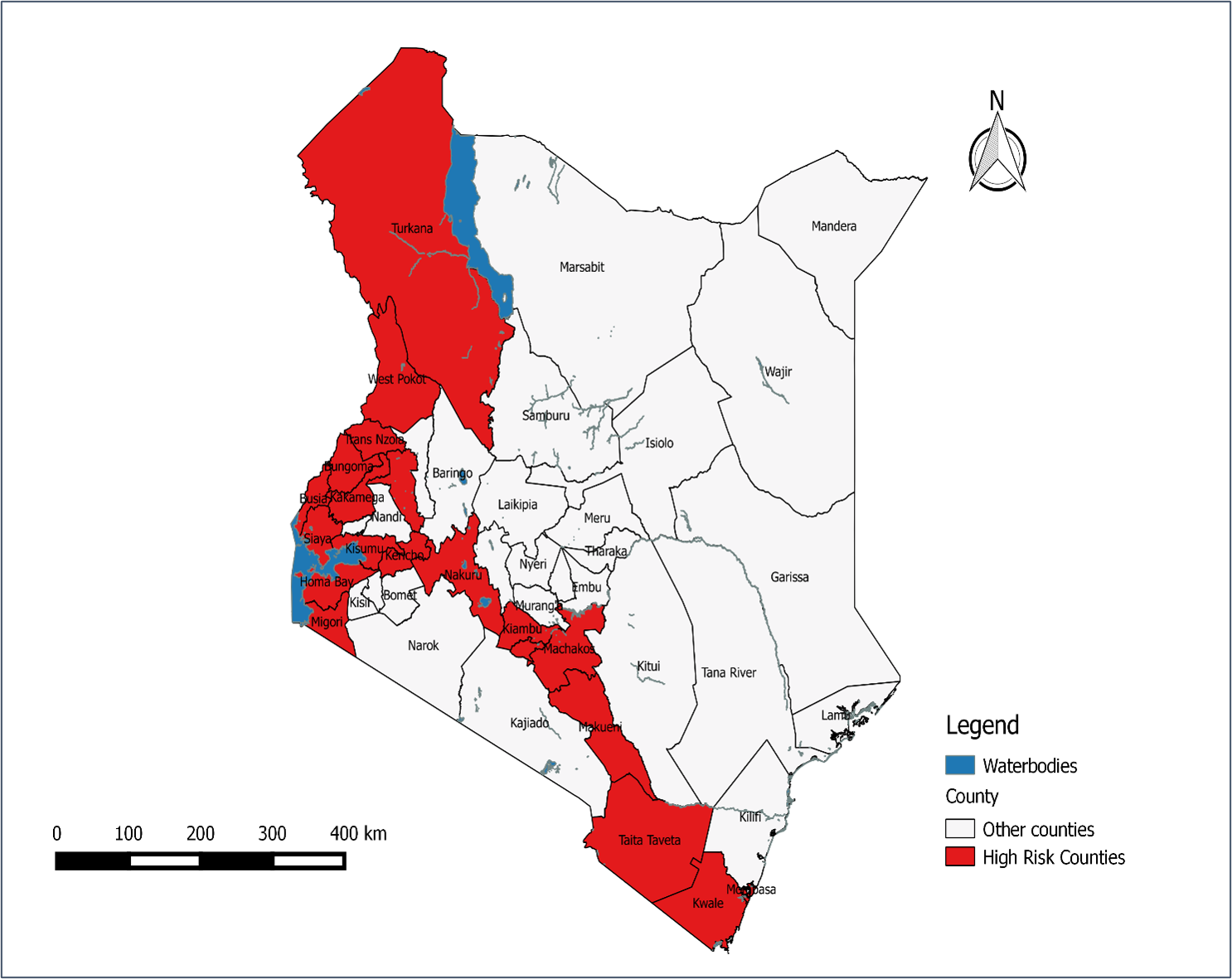 Health Ministry maps out 20 counties at risk of Ebola Virus infection
