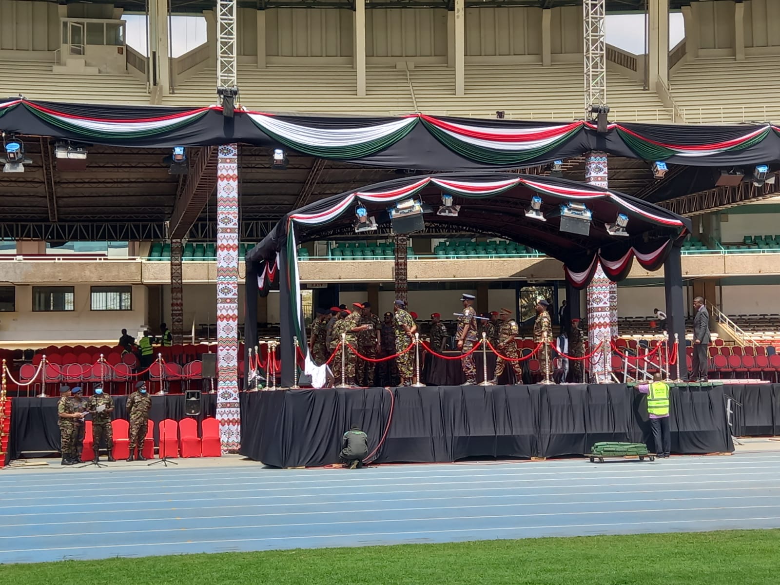 All systems go for President Elect Ruto’s swearing in ceremony