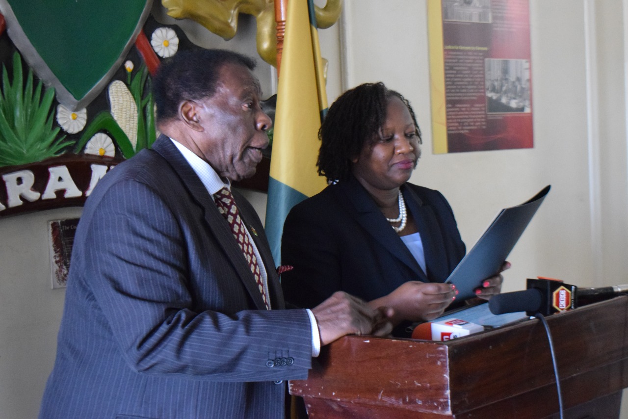 Leonard Mambo Mbotela sworn in as National Heroes Council board member