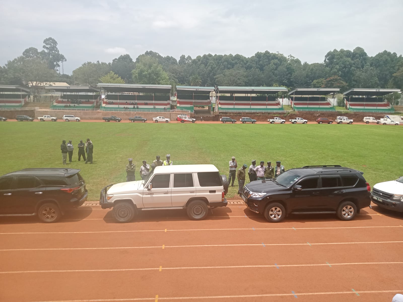 PHOTOS: Governor Arati parades Kisii County drivers for a headcount