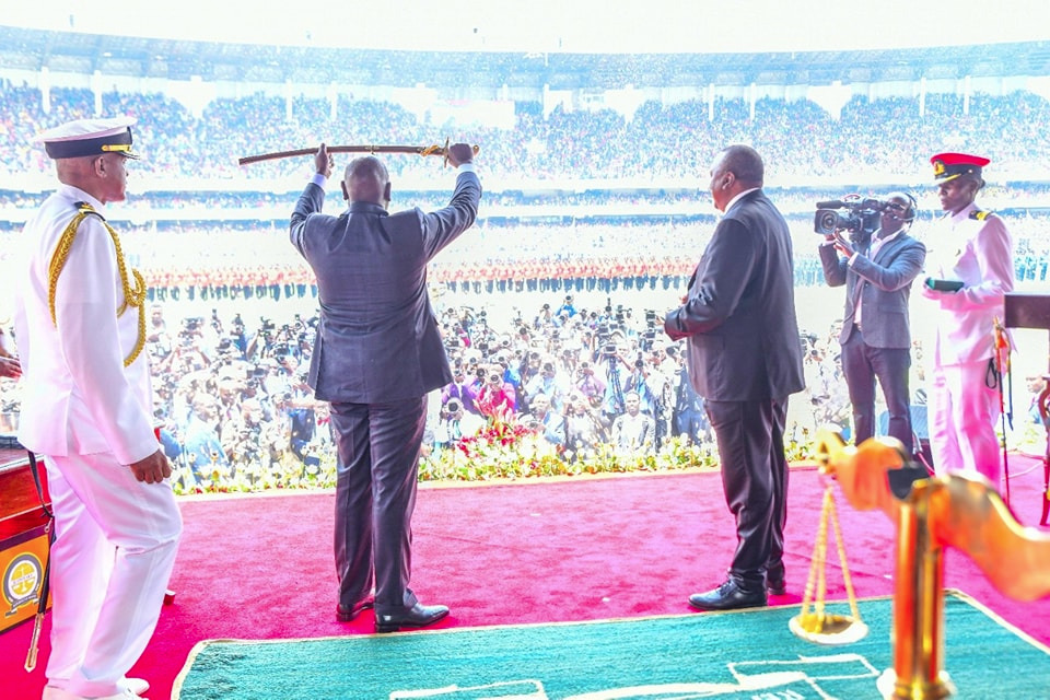 Exit Uhuru, enter President William Samoei Ruto