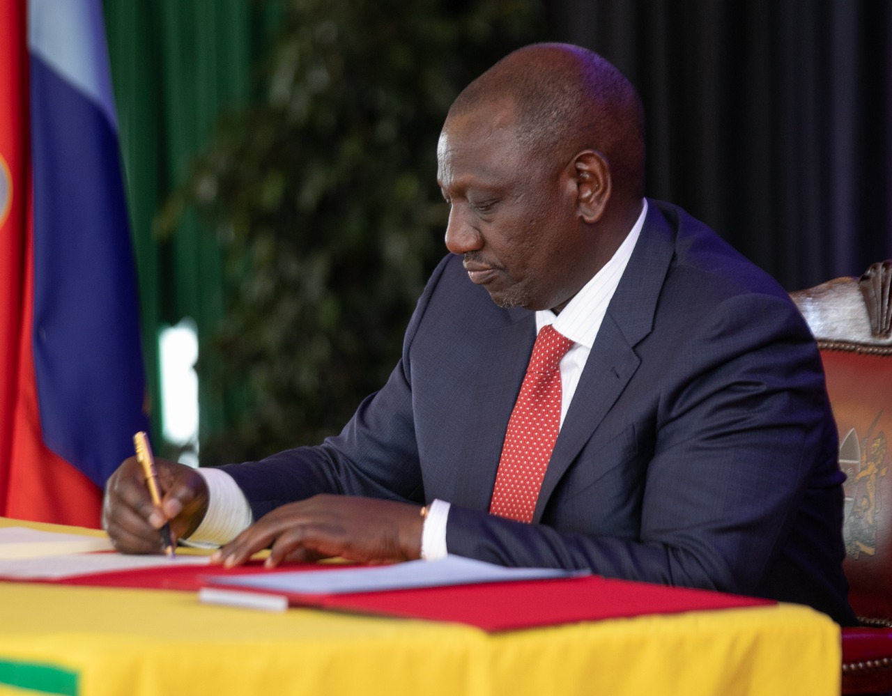 President Ruto calls on new CSs to deliver, failure not an option